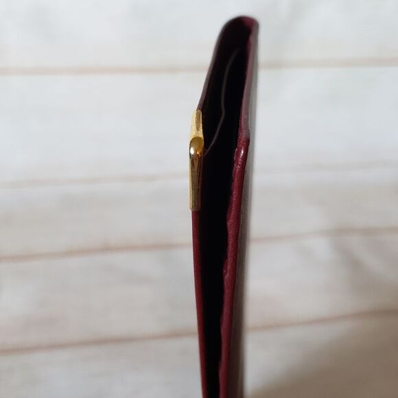 Cartier Vintage Leather Bifold Checkbook Wallet Designer Luxury Unisex - Picture 7 of 16